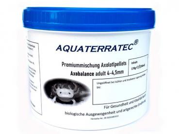 Axolotlpellets AXOBALANCE, 4 - 4,5mm, 340 g / (500ml) für adulte Axolotl