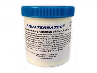Axolotlpellets AXOBALANCE, 4 - 4,5mm, 85 g / (125ml) für adulte Axolotl