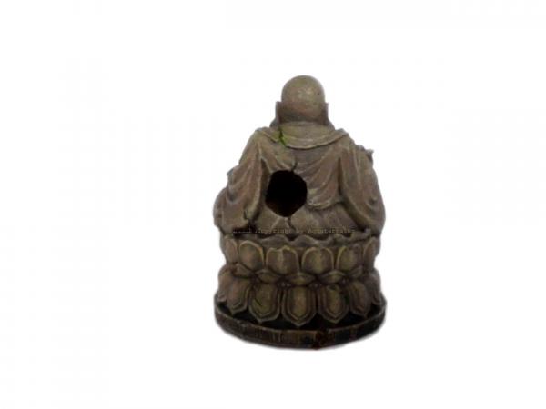 Deko Buddha aus Polyrin ca. 9,5 x 9,5 x 12,5cm