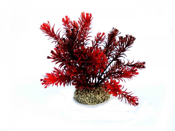 Kunstpflanze "Canadensis" Rot, ca 14cm