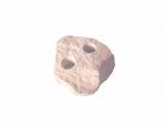 Pflanzhilfe Sandstein hell aus Mineralguss ca. 7 x 6,5 x 2,5 cm